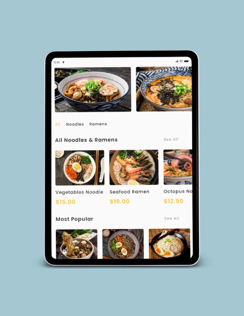 TABLET ORDERING SYSTEM