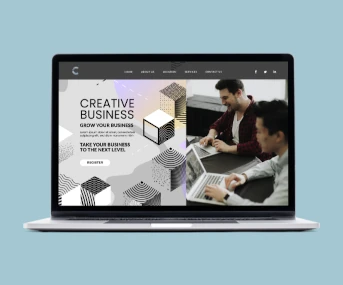 Corporate website A
