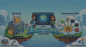 File Handling in C++ via MapViewOfFile